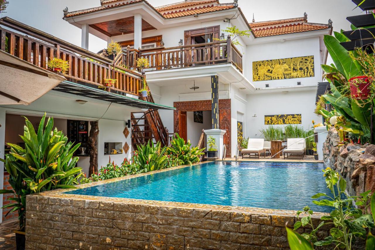 Antonios Villa Hotel Ciudad de Siem Riep Exterior foto